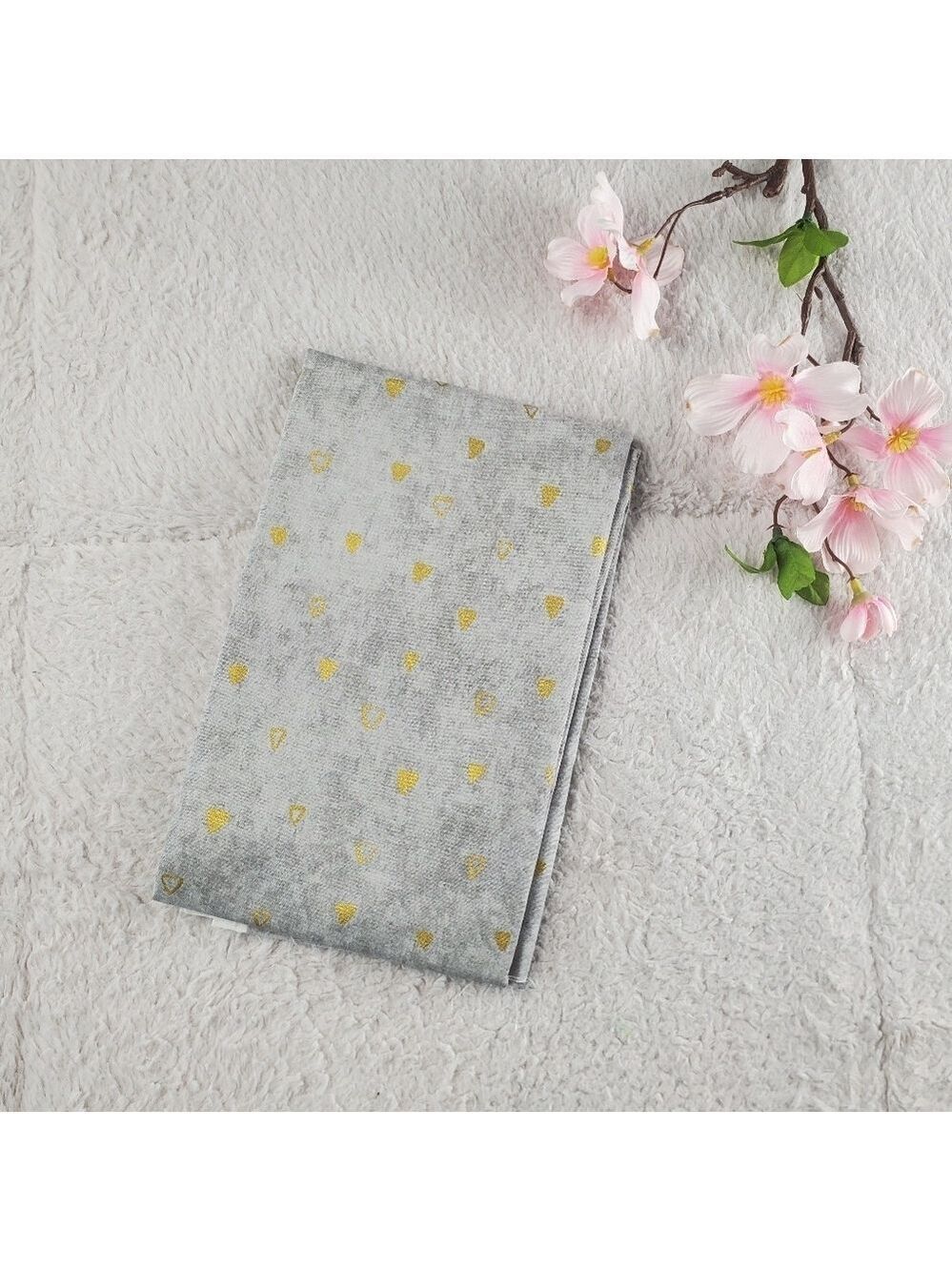 Gustav Klimt Robert Kaufman Fabric Japan Gray Gold Shape
